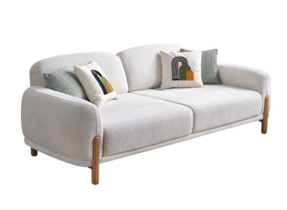 Bequemes Sofa mit modernen Kissen – Eleganz und Komfort für Ihr Zuhause