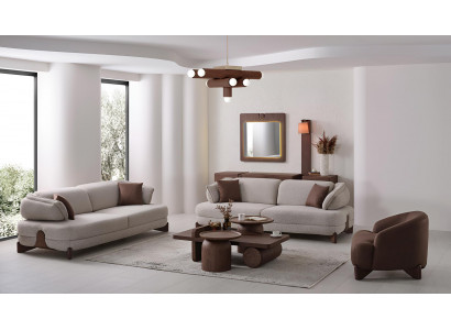 2 Sofas im modernen Design, elegant & komfortabel für Ihr Wohnzimmer