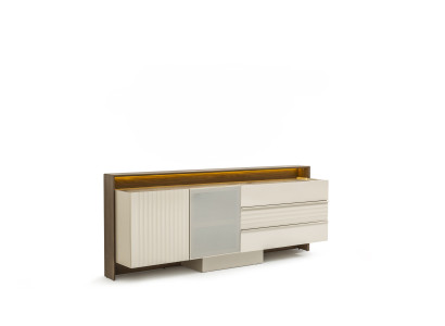 Modernes Sideboard mit LED-Beleuchtung – Stilvoll und Funktional