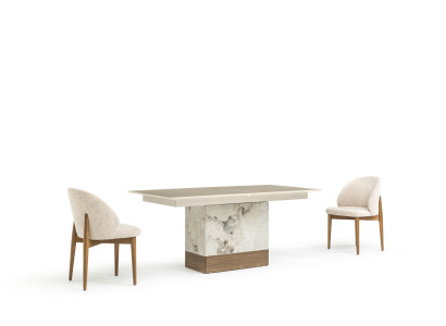 Elegantes Esszimmer-Set – Esstisch mit 2 Stühlen für Ihr Zuhause