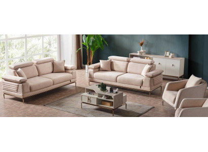 Modernes Möbelset mit 2 Sofas und 1 Sessel für Ihr Wohnzimmer
