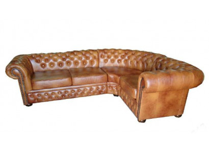 Ledersofa Ecksofa Chesterfield Eckcouch Sofa Couch Polster Eck Garnitur Couchen