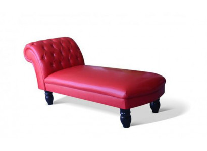 Chaiselongues Chesterfield Liege Chaise Leder Textil Stoff Sofa Relax Phantom