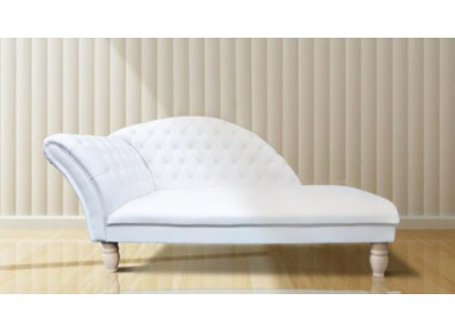 Leder Chesterfield-Sofa modern in braun