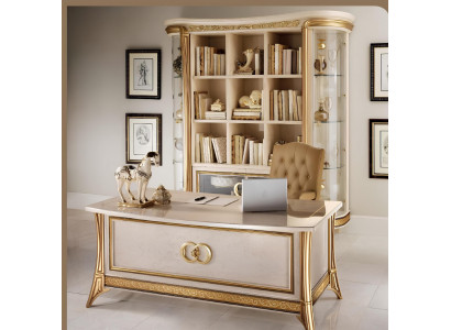 Schreibtisch Tisch Büro Office Designer Möbel Barock Rokoko Jugendstil Klassisch