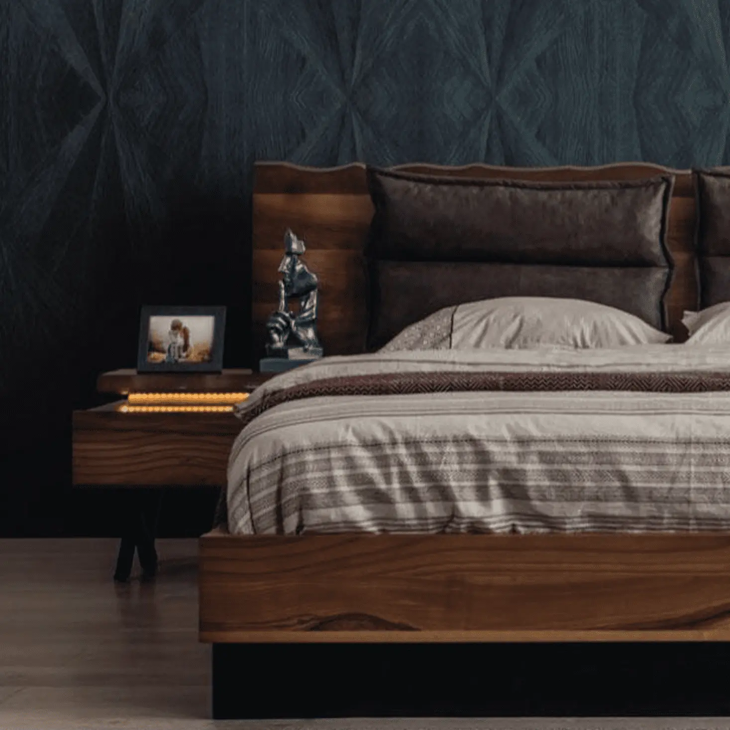 Lits de différentes tailles et styles